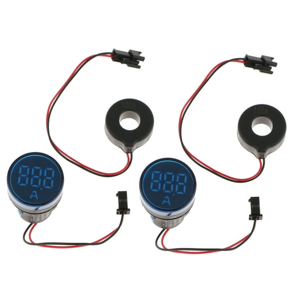 New 2pcs Blue AC 0-700V LED Digital Volt Panel Meter New 2pcs Blue AC 0-700V LED Digital Volt Panel Meter